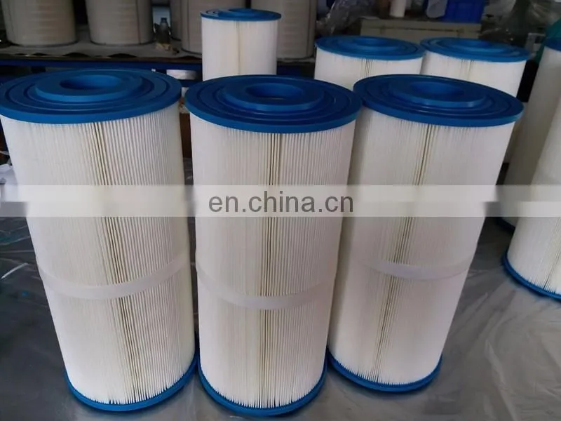 5 micron best pleated paper swimming pool water filter cartridge with Threaded