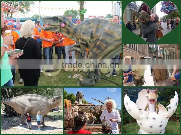 Lisaurus-C-High Quality Most Realistic Factory Price Fiberglass Silicon Dinosaur for Theme Park on Sale