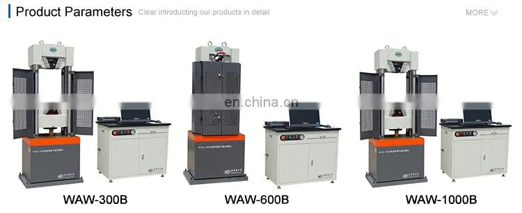 heavy weight electronic fastener universal tensile testing machine for wire materials