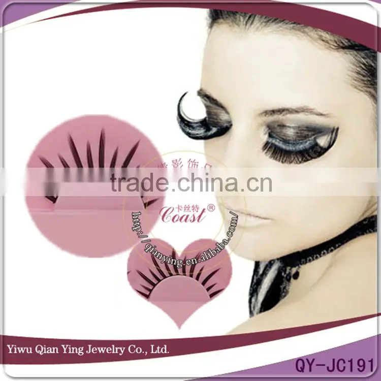long fashion synthetic false fiber eye lashes