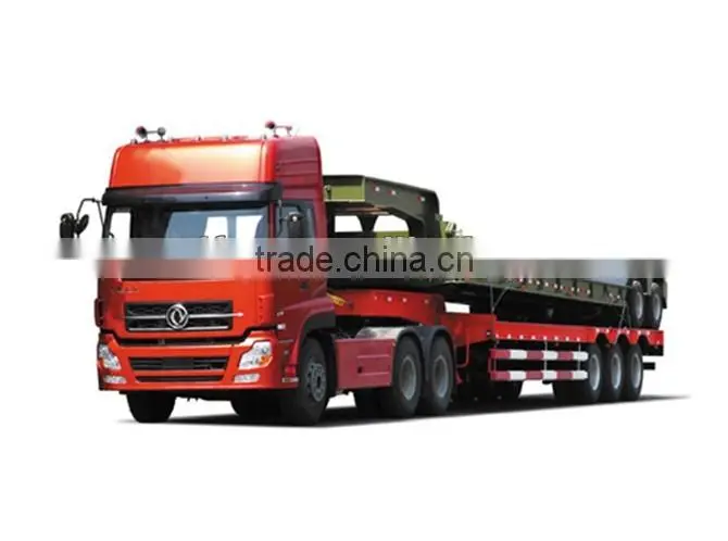 Low bed Semi trailer/price low bed trailers