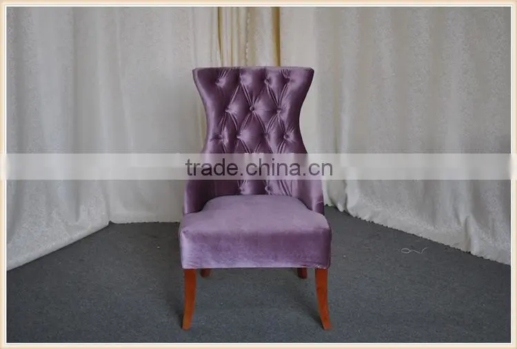 wood legs dining arm chair/restarant chair/cafes chair