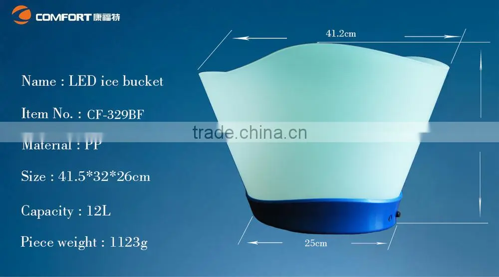 12L led ice cooler