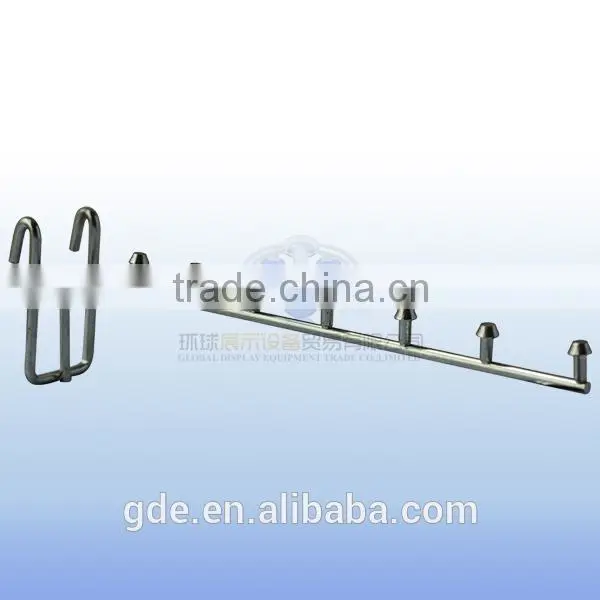 Store wire gridwall display hook with 5 pins