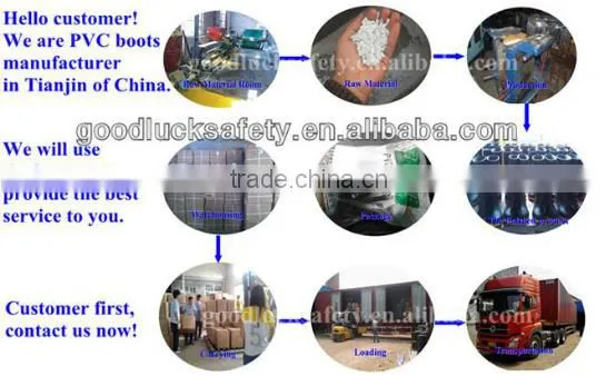 2016 fashionable safety rain boots ,steel toe safety boots