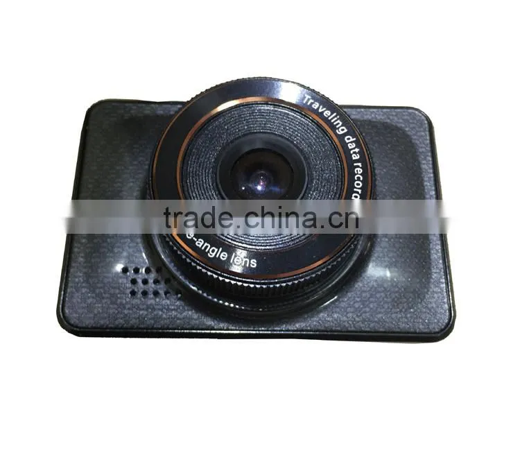 1080P full HD car DVR with 3.0" TFT display, support H.264 format, G-sensor