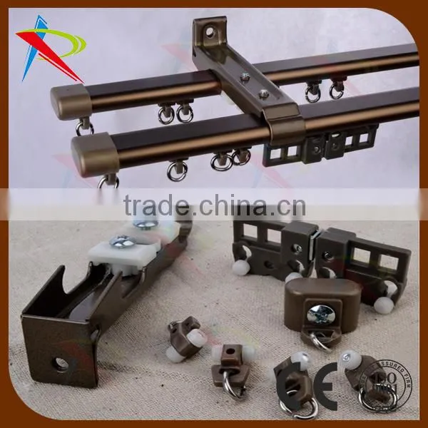 Sliding track double type wall brackets
