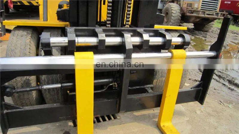 Japan 10ton Komatsu FD100 diesel forklift on sale in Shanghai