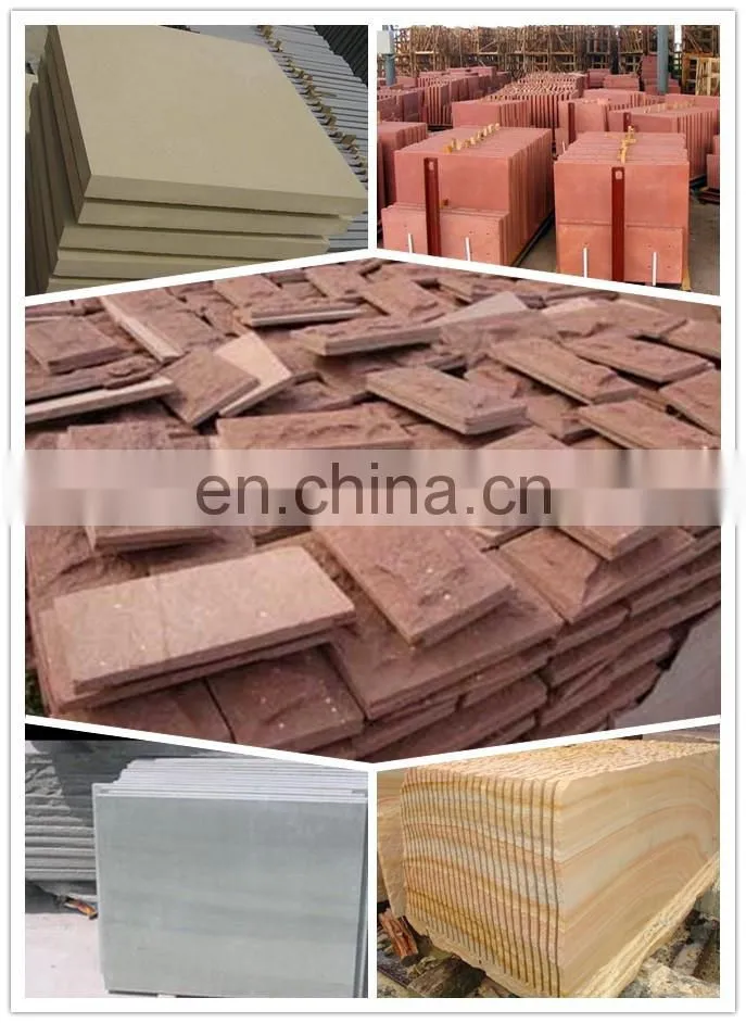 Top Sell of China Red Mushroom Sandstone , Own Red Sandstone Quarries