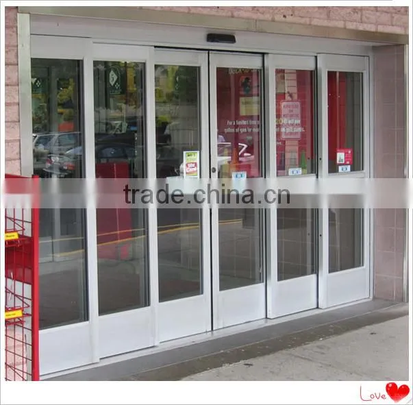 Heavy duty automatic telescopic gate for living room