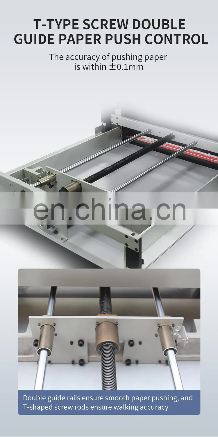 CM460X China Manufacturer 460Mm A3 A4 Electric Control Paper Cutter Guillotine Machine