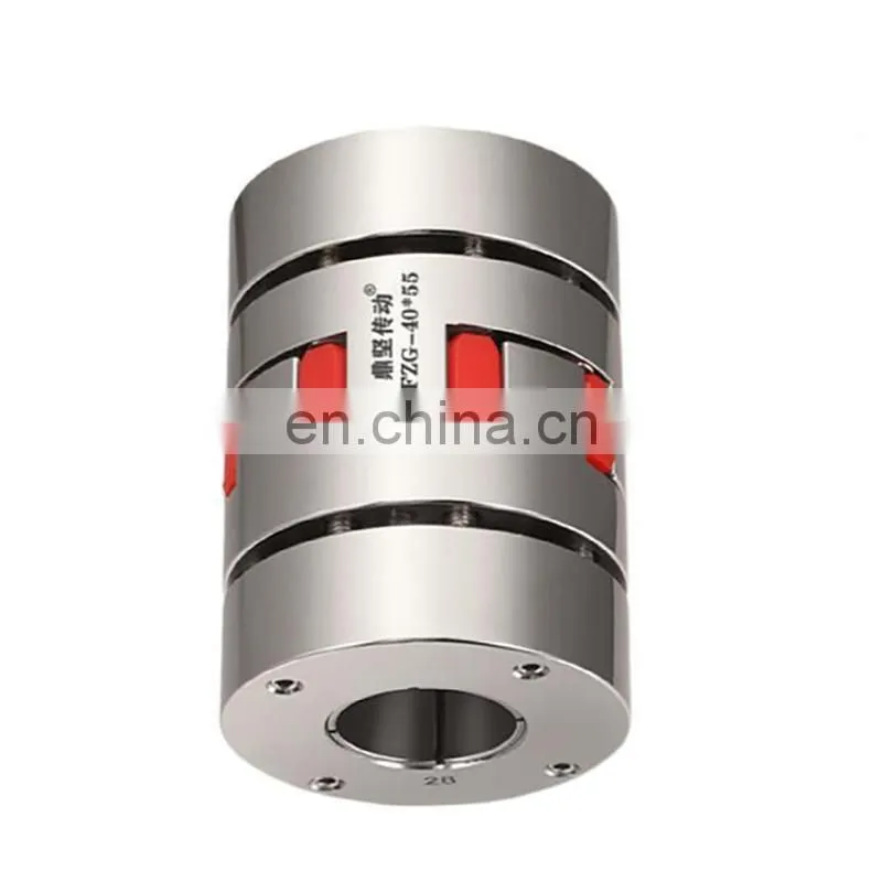 DFZG Stainless Steel Plum Flower Locking Assemblies Flexible Shaft Coupling Series Spider Jaw Coupling