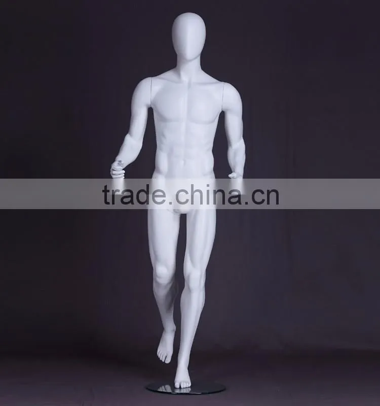 sport fiberglass abstract male mannequin