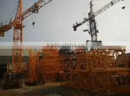 10 tons tower crane 6513 65m Jib Lenght, Tip Loading 1.3 Ton