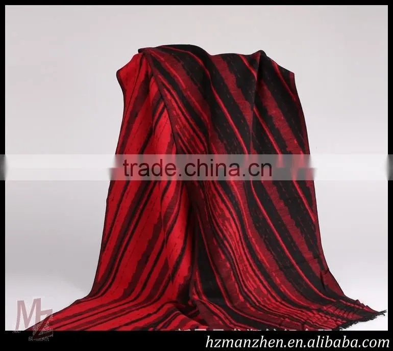 The new 2016 Christmas jacquard flannelette silk scarf