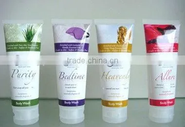 Blank white PE tube for cosmetic,soft tube, flexible tube,Plastic Packaging for Skin Care Products,