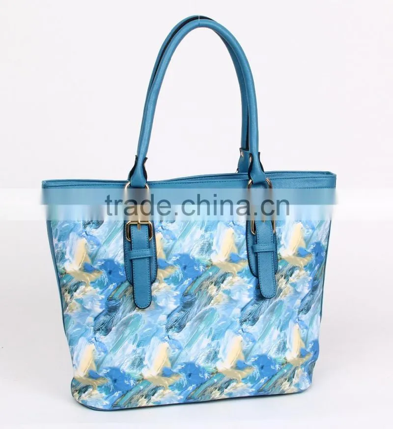 Wholesale Elegant fashionable design handbags ladies 2015/leather handbag from china/woman totes 2015