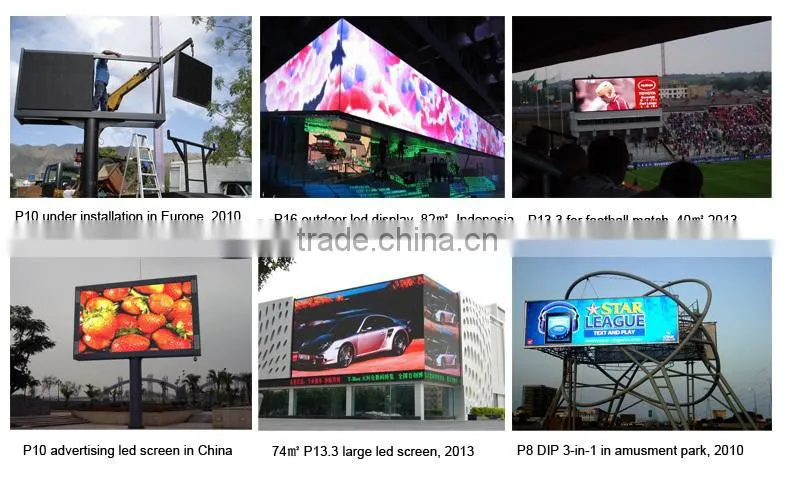 5000 bright high brightness very big led display outdoor 2 years warranty offered