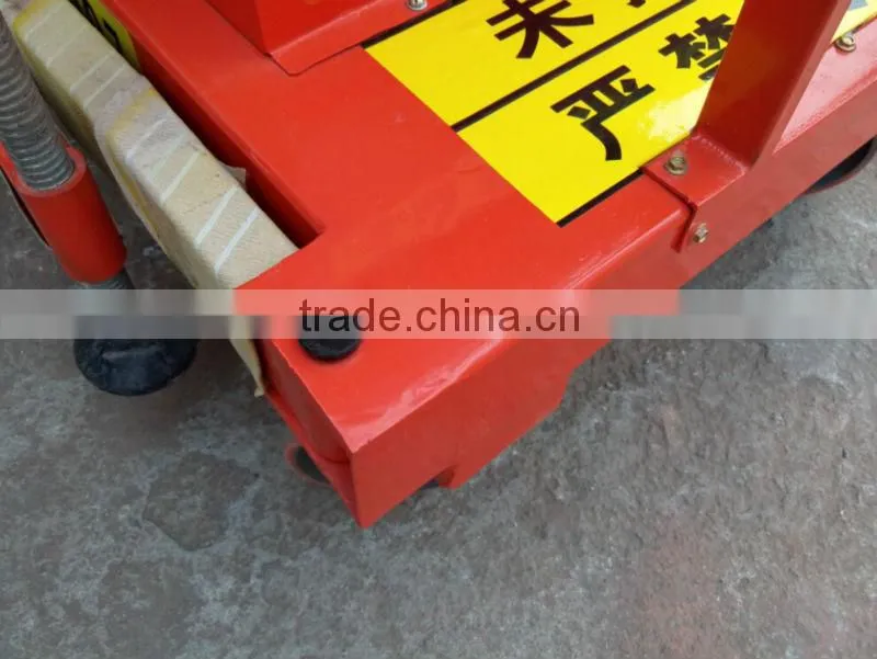 hydraulic single mast aluminum alloy small home lift