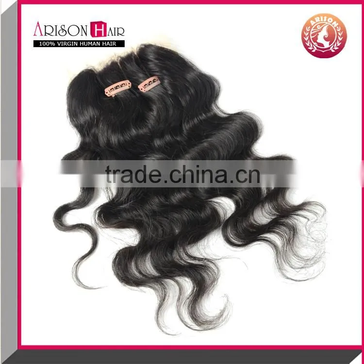 wholesale price unprocessed virgin brazillian hair bundles with closure
