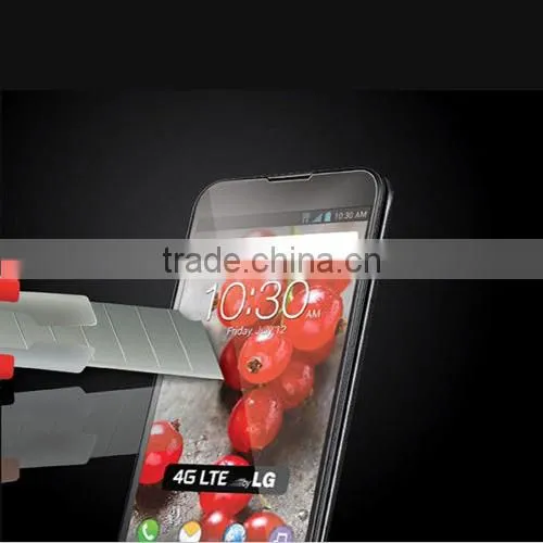 high quality ultra thin tempered glass screen protector for lg optimus g p