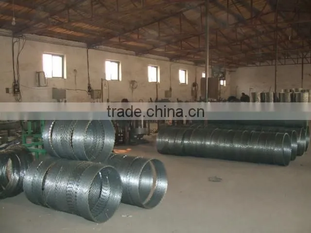 Hot dipped flat concertina razor wire barbed tape