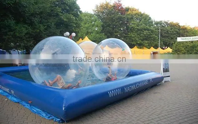 2013 cheap Colourful Inflatable water pool for water ball (size and colour can be customized)