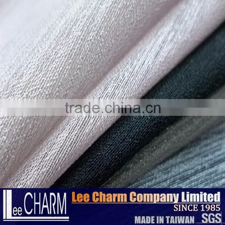 Polyester Nylon Slub Organza Tulle Fabric