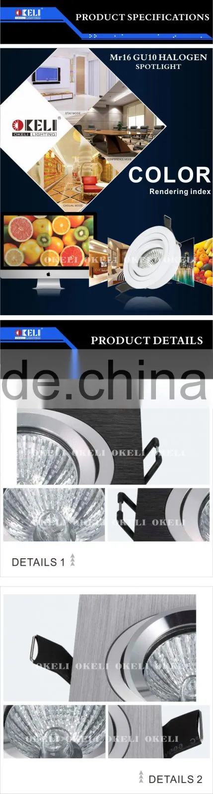 New hot sale GU10 spotlight fixture,indoor lighting fixture