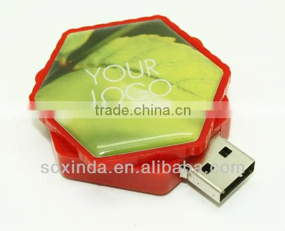 OEM Souvenir Gifts square box USB flash drives