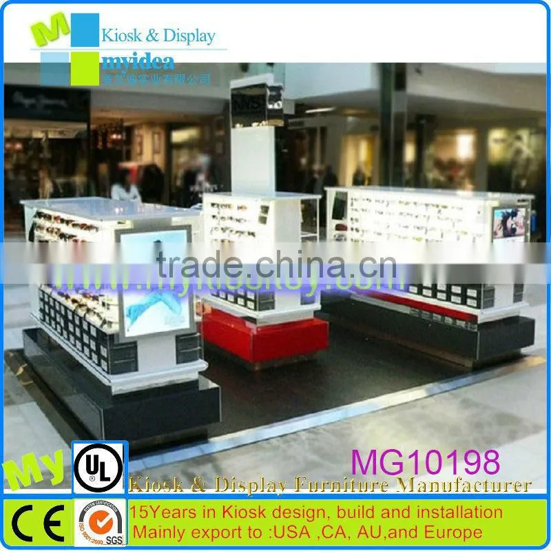 Hot sale sunglass display/acrylic sunglass showcase