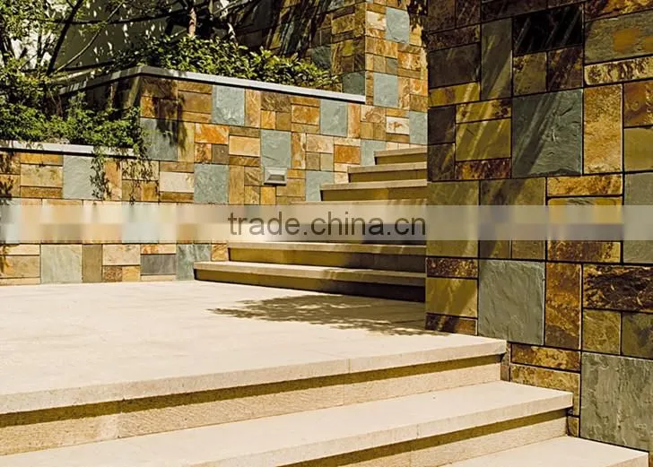 Natural rusty slate indoor & outdoor floor tile