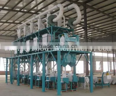 Whole set wheat flour milling machinery