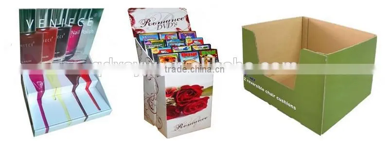 Custom Design Printed Recycled Paper Box, Cardboard Display Box