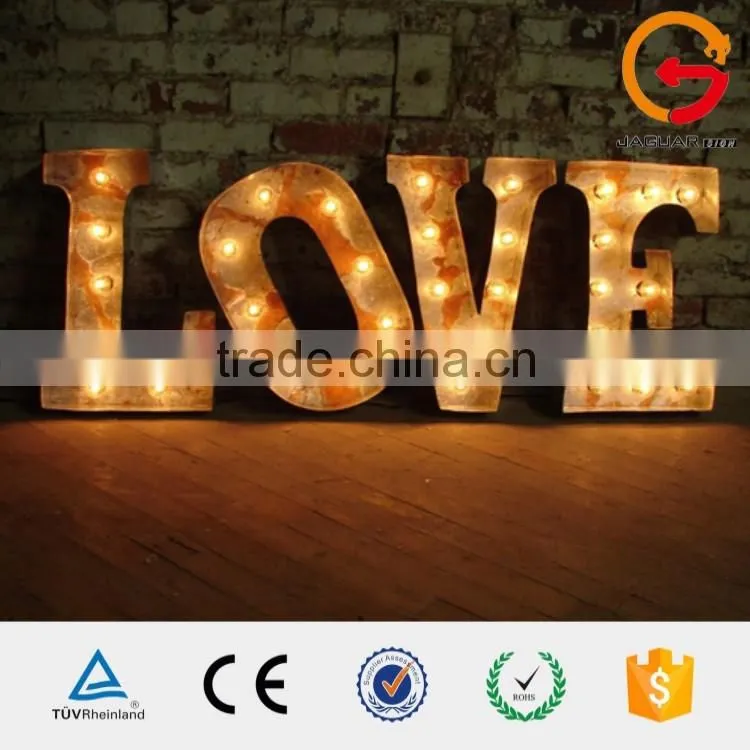 Party decoration marquee letters and marquee light,led marquee light