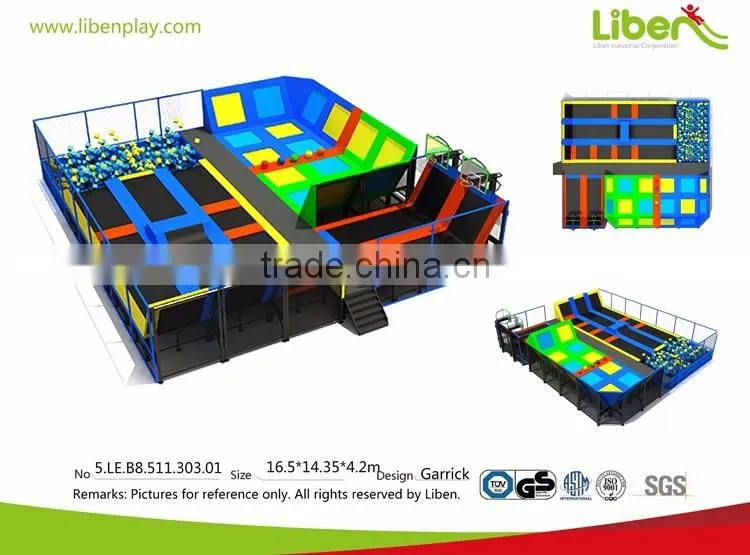 Competitive Trampoline Professional Factory Commercial Trampoline Park with Many Game like Foam Pit Indoor Trampoline Park