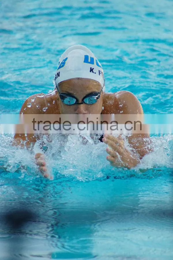 High quality silicone anti fog swim goggles