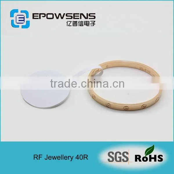 EAS jewelry label, rf round label to protect jewelry