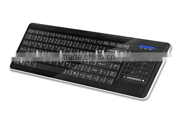 2015 wireless Bluetooth Touchpad Keyboard for Tablet & Smartphone