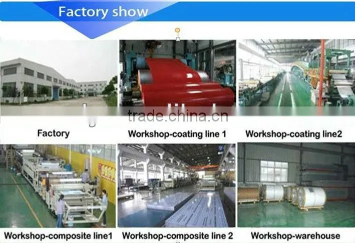 Color printed decorative aluminum sheet from China factory