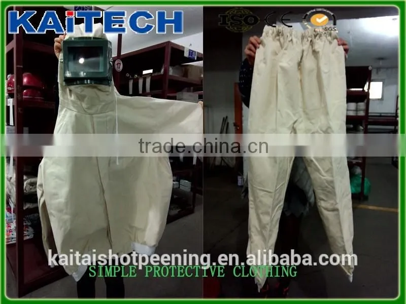 Sand blasting cap