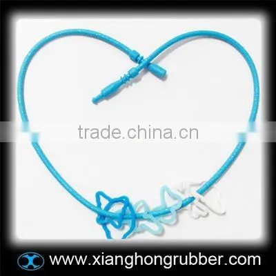 Fancy colorful silicone earring