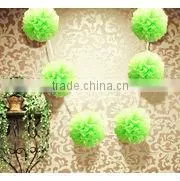 tissue paper pompom
