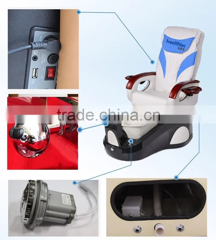 2016 used spa massage pedicure chairs remote control