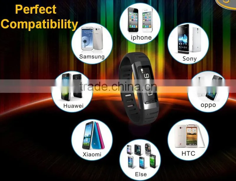 Waterproof good health Bluetooth Bracelet with pedometer wifi hotspots caller ID