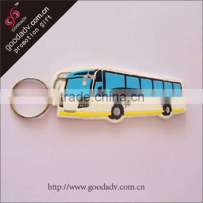 2015 promotional gift free sample Logo custom soft pvc motorcycle keychains