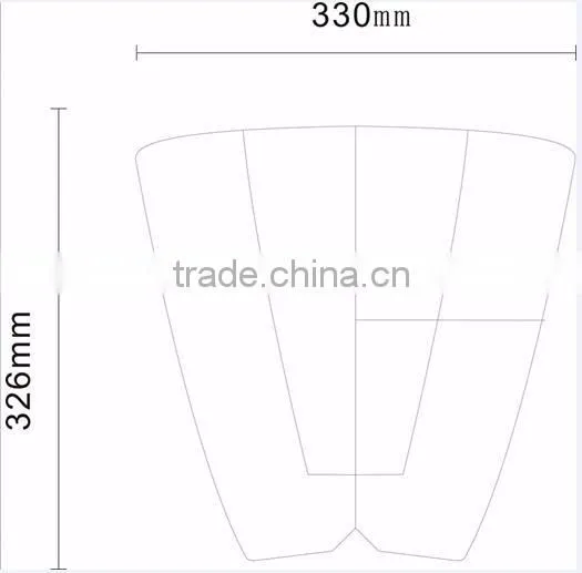 New Adhesive Foot Pads Comfortable EVA Foam Foot Pads for SUP Board