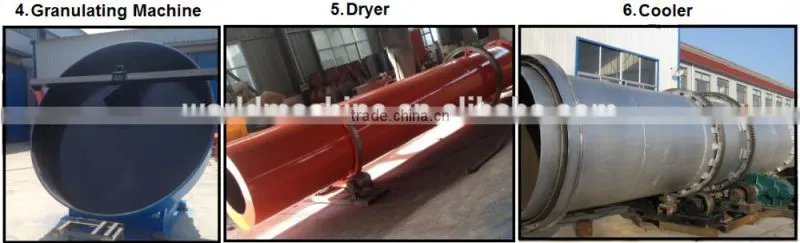 Chicken manure granule making machine