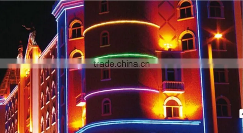 120v mini flex led neon light,220V 24V underwater neon flex,Flat Round 8W Neon Light