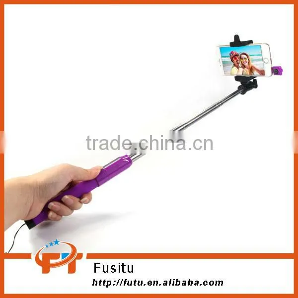 Solar Power Monopod 2015 Newest Upgrade Selfie Stick Foldable all-in-one Monopod Solar Autodyne Pole